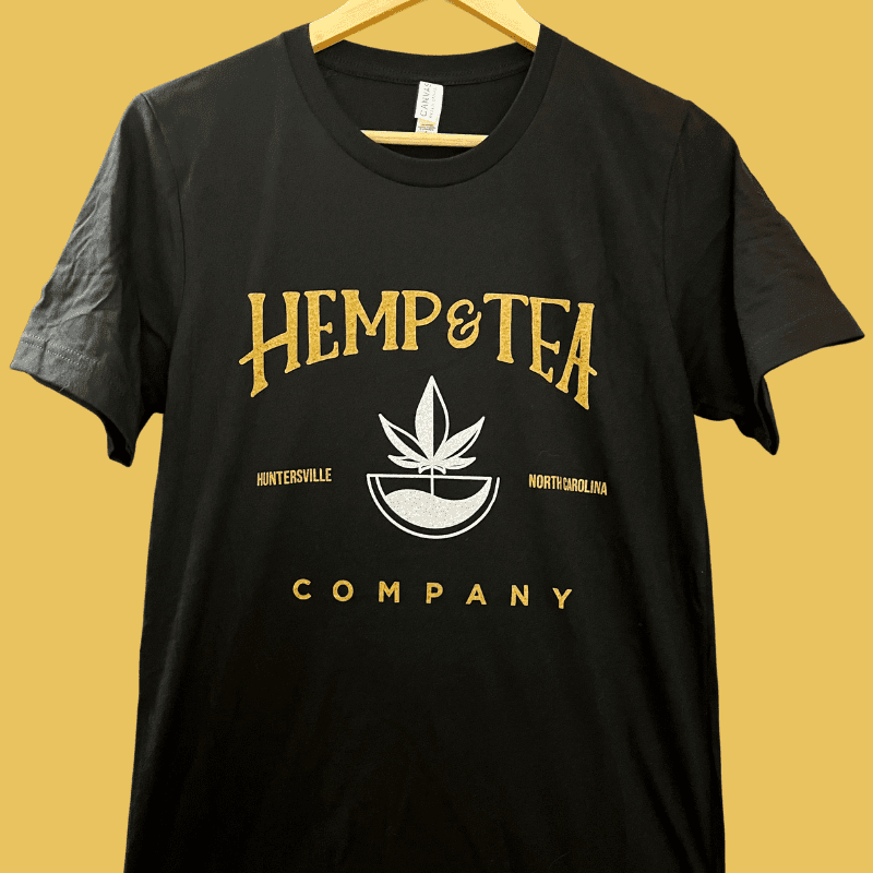 Hemp and Tea Company Logo Tshirt