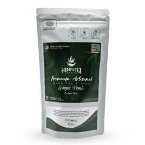 Ginger Peach Hemp Tea