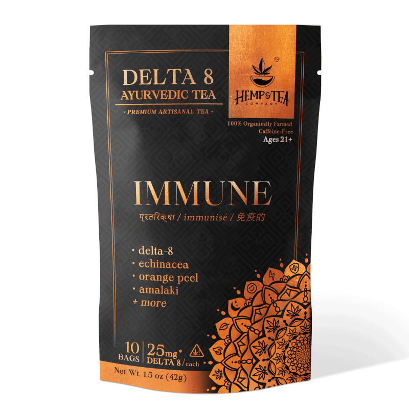 Ayurvedic Delta 8 Tea - Immune