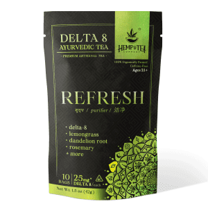 Ayurvedic Delta 8 Tea - Refresh