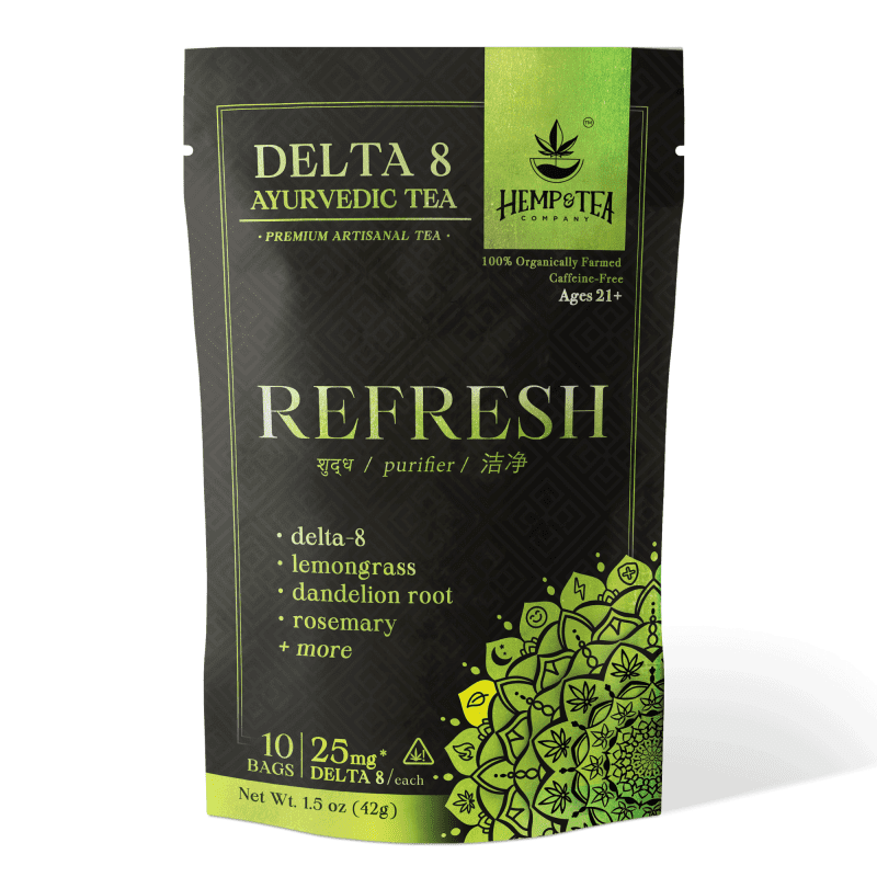 Ayurvedic Delta 8 Tea - Refresh