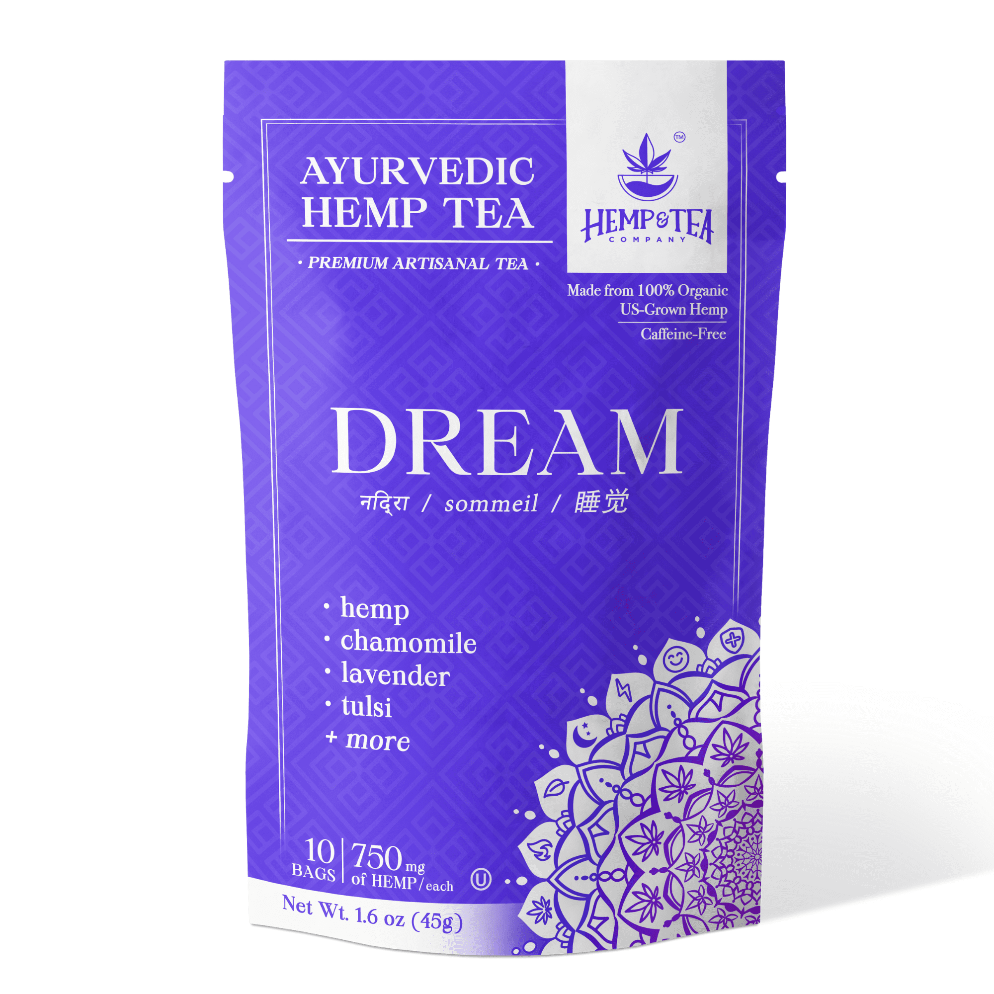 Ayurvedic Hemp Tea - Dream