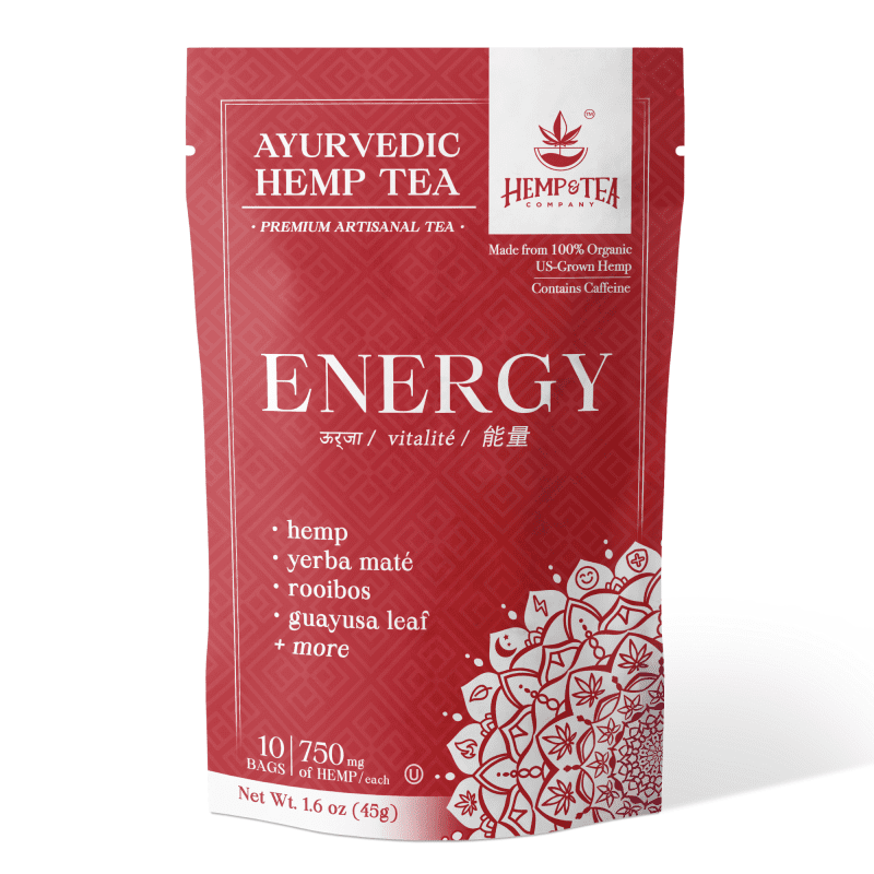 Ayurvedic Hemp Tea - Energy