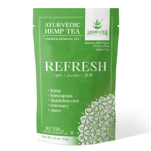Ayurvedic Hemp Tea - Refresh