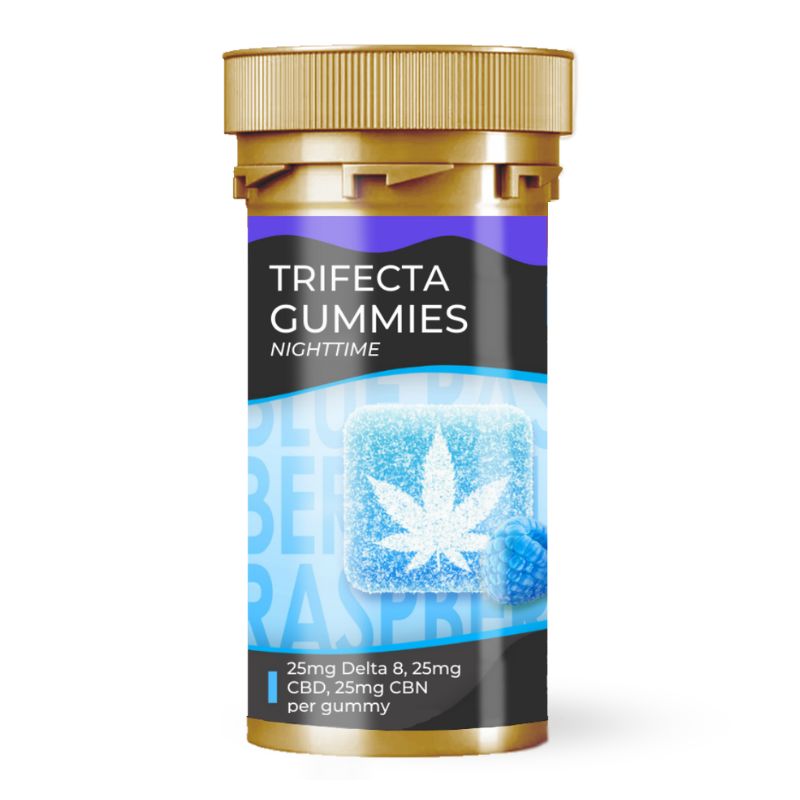 Trifecta Nighttime Gummy Blue Razzberry