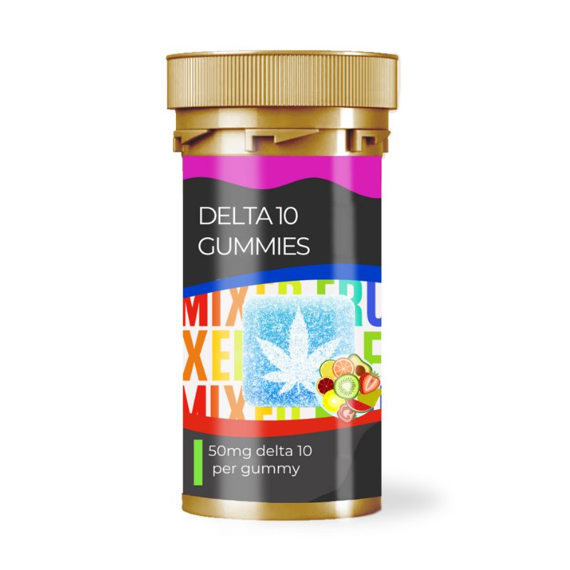 Delta 10 Gummies 50mg Mixed Fruit