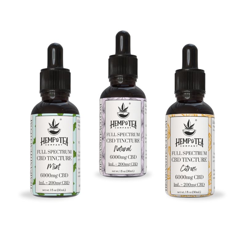 Full Spectrum CBD Tincture 6000mg
