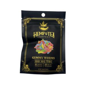 Delta 9 THC Gummy Worms 100mg